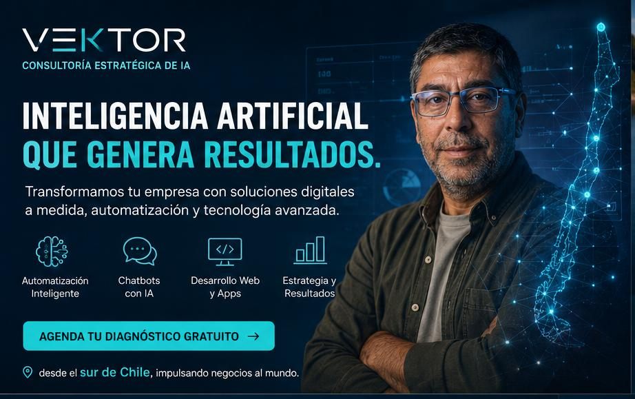 Consultoría estratégica de IA y automatización para pymes del sur de Chile